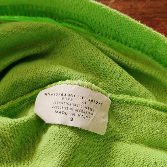 College Bound Kids Green T-Shirt - Size: Small (0962) - Picture 3 of 5